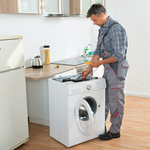 can you walk me through the steps of troubleshooting my washer issue in Jacobs Creek Pennsylvania